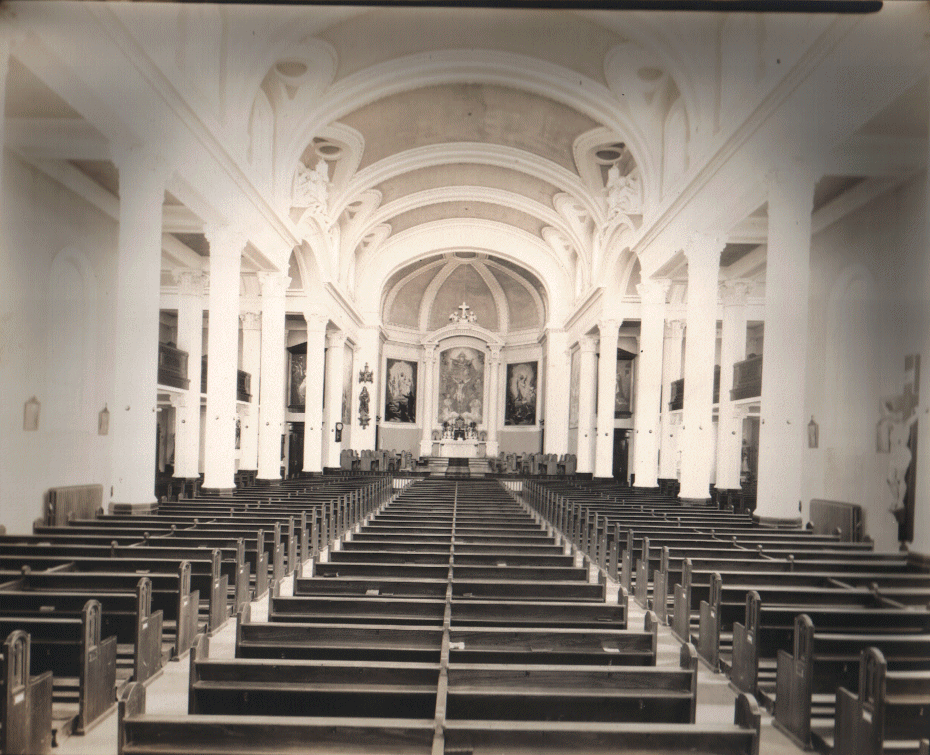 Nouveaux bancs-new church pews